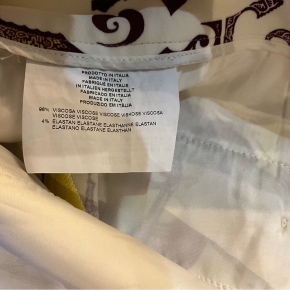 NWOT Etro Pants with Floral and Geometric Design - Picture 4 of 6